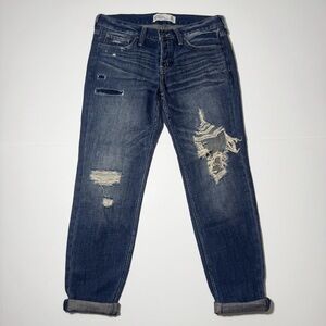 Abercrombie & Fitch Boyfriend Straight Jeans